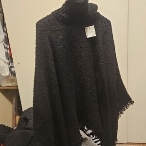 Just Be Black Poncho